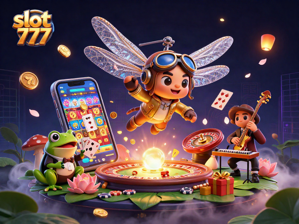 Spin big with slot 777 in this vibrant casino world filled with action and excitement!