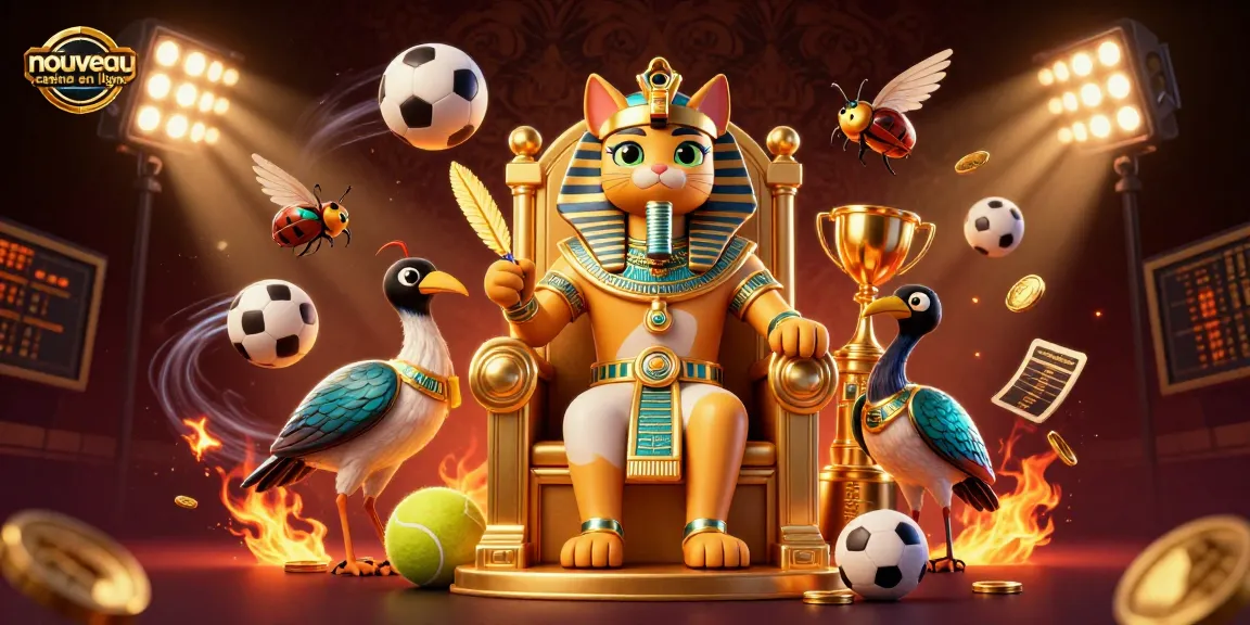 Découvrez le nouveau casino en ligne avec des personnages égyptiens et des éléments de jeux dynamiques.