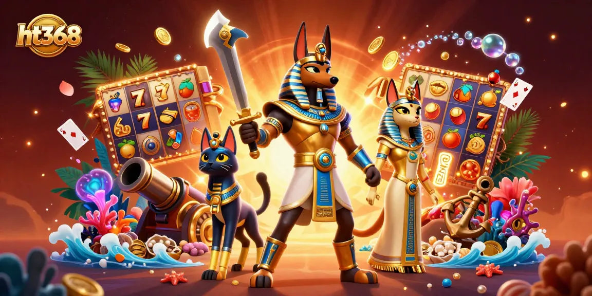 ht368 players immerse in an exciting slot game with ancient Egyptian warrior and stunning graphics