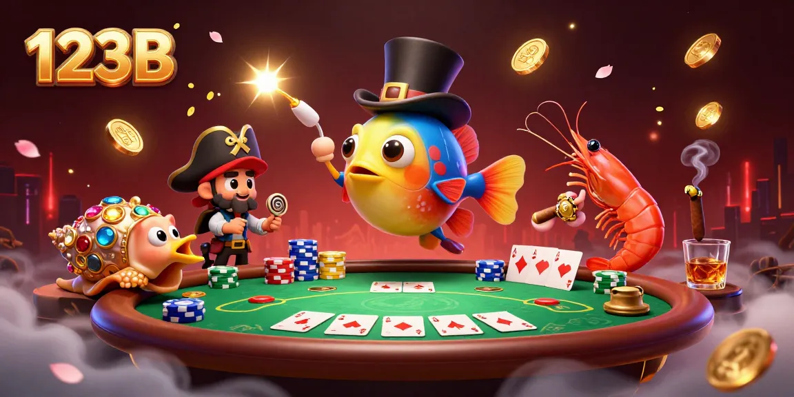 Engage in thrilling gameplay at 123B with deep-sea characters and poker excitement.