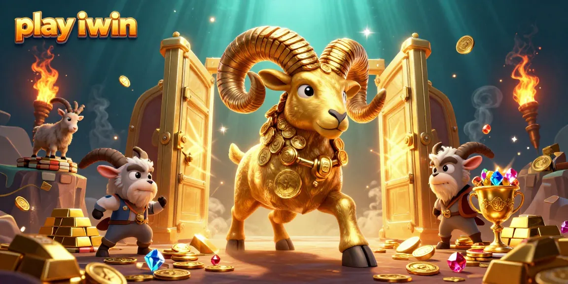 Play iwin in an action-packed casino scene with golden treasures and charismatic characters.