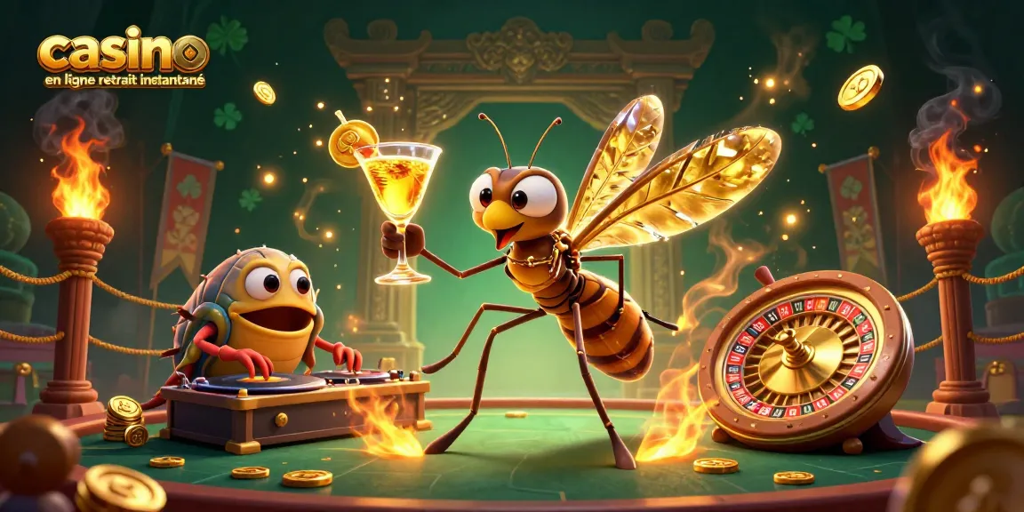 Jeu passionnant au casino en ligne retrait instantané avec ambiance animée et personnages captivants.