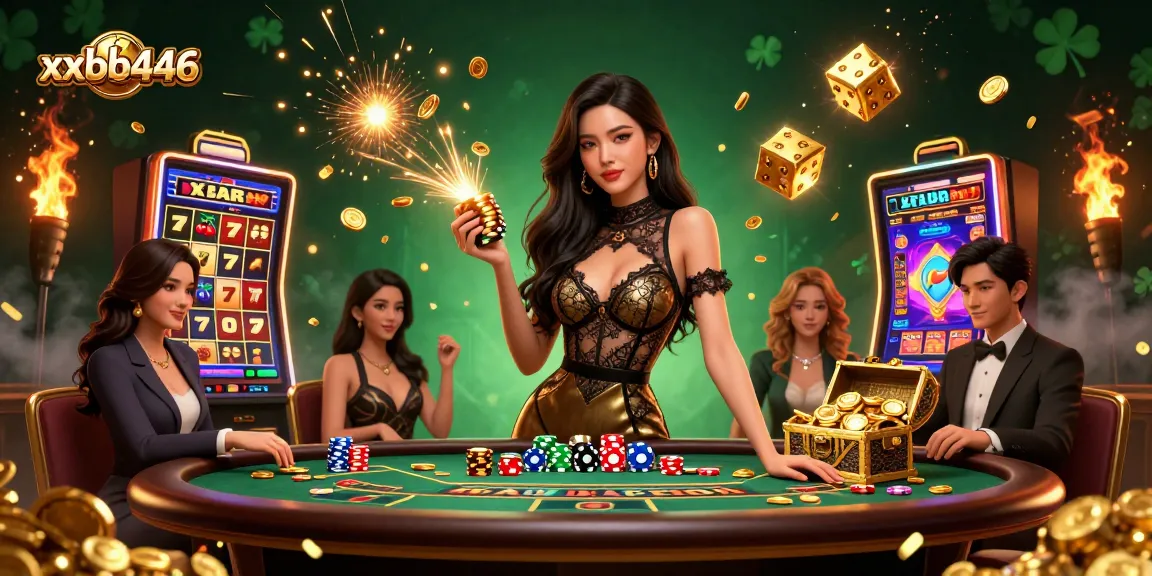Experience the thrills of xxbb446 with high-stakes action at a luxurious VIP baccarat table.