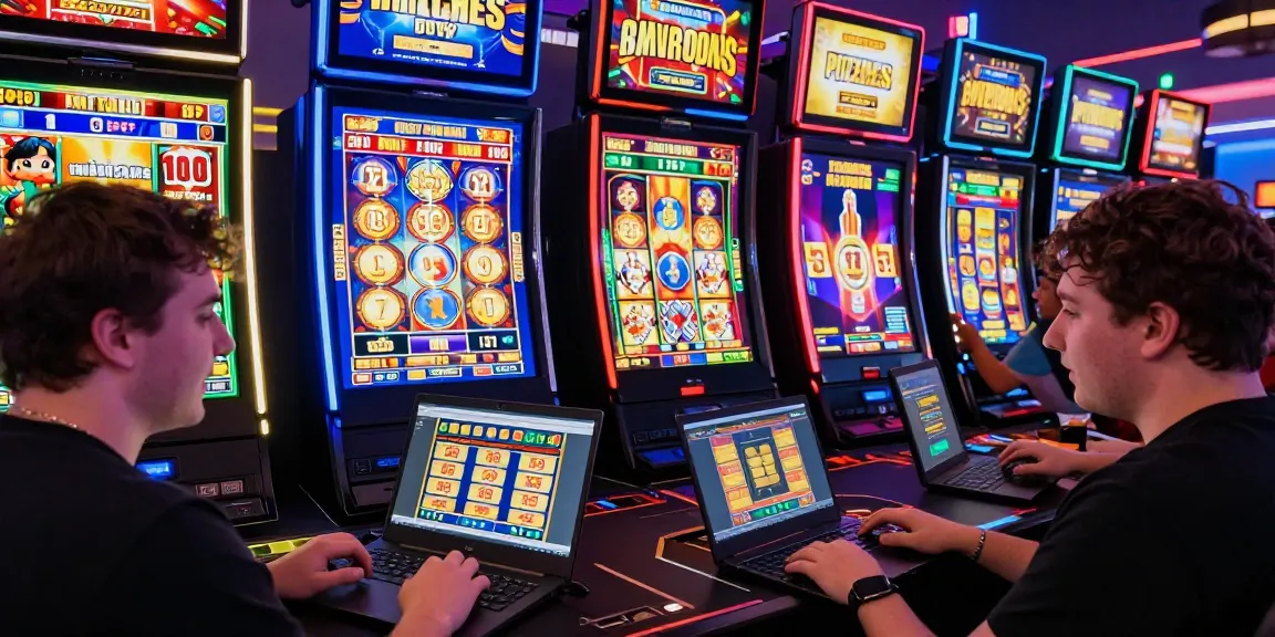 Exciting online gaming atmosphere showcasing players on a slot terpercaya platform.