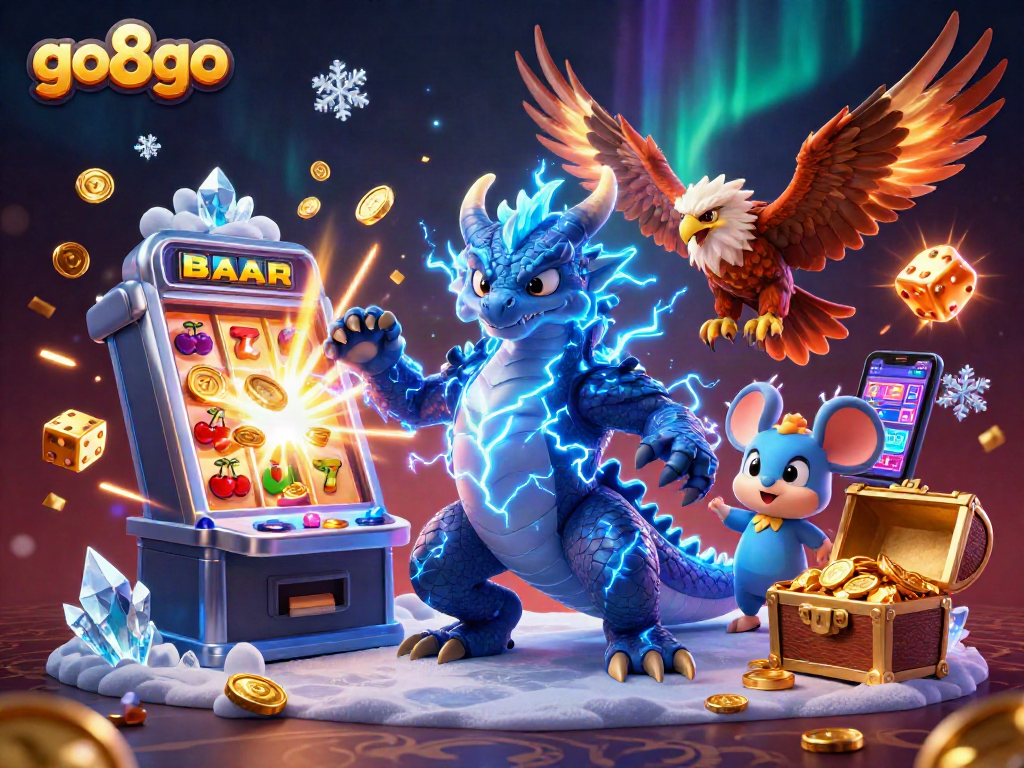 Experience thrilling wins at go8go with vibrant slot machines and captivating casino games.