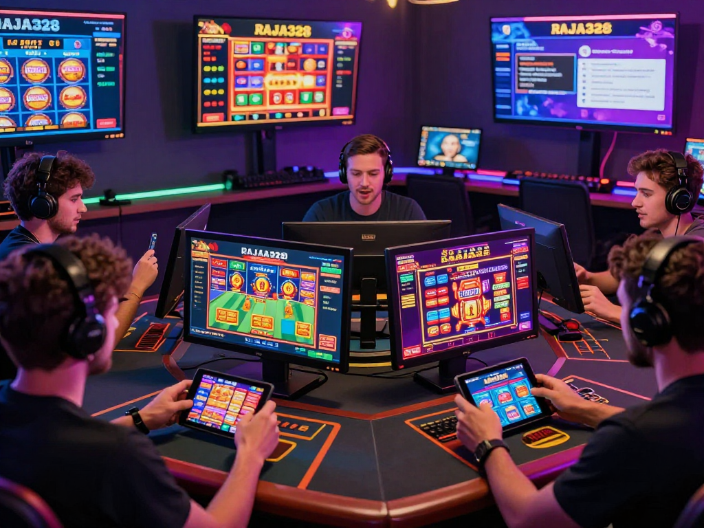 Exciting online gaming experience on https://raja328apk.com/ with players engaged in betting activities.