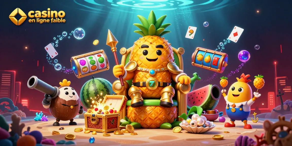 Jouer sur des casinos en ligne fiables avec une ambiance tropicale colorée et immersive.