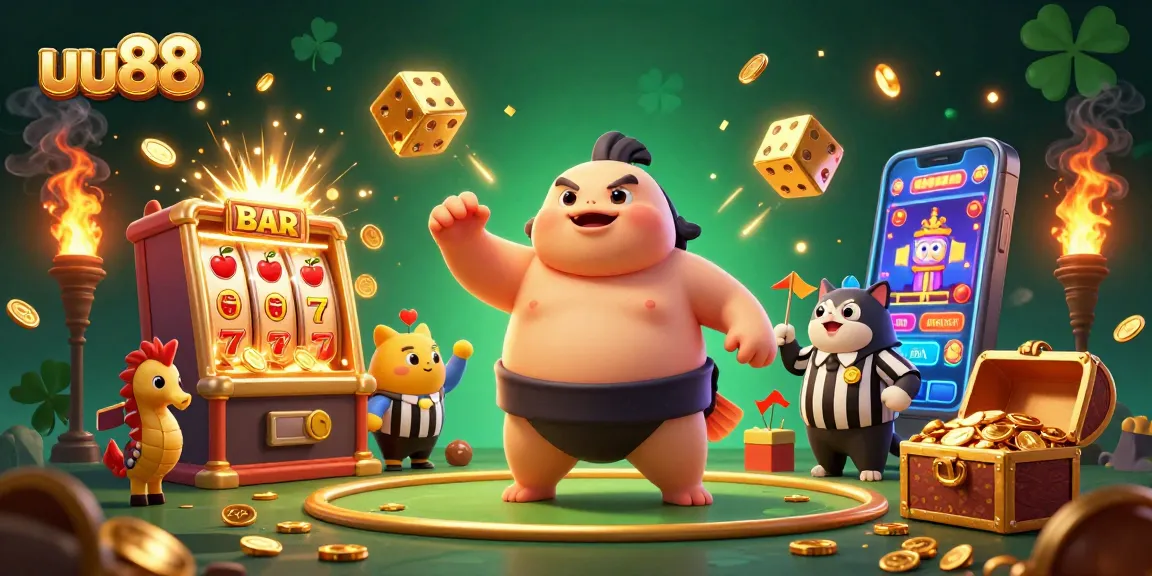 Experience thrilling gameplay at uu88 with a vibrant underwater casino scene featuring exciting game elements.