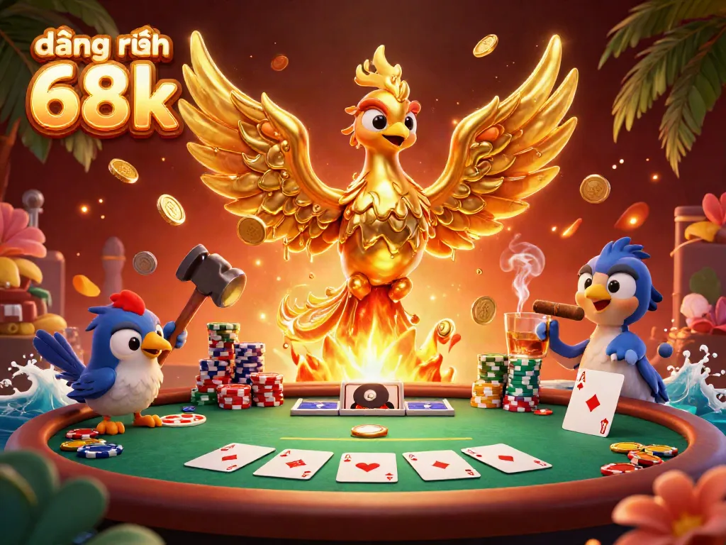 Experience the thrill of gambling and winning with đăng ký nhận 68k's vibrant casino scene filled with rich details.