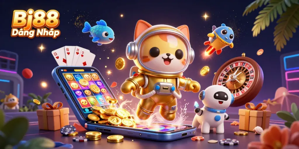Engage in thrilling gameplay at Bj88 Đăng Nhập with vibrant slot games and dynamic casino elements.