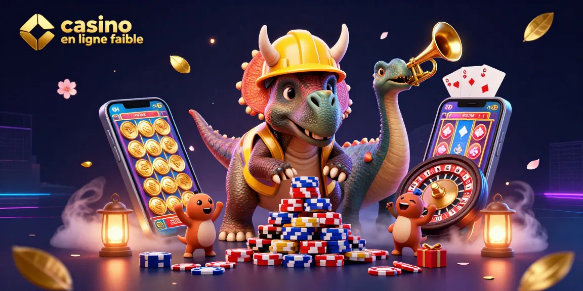 Jouez sur un casino en ligne fiable avec un triceratops et une ambiance festive captivante.