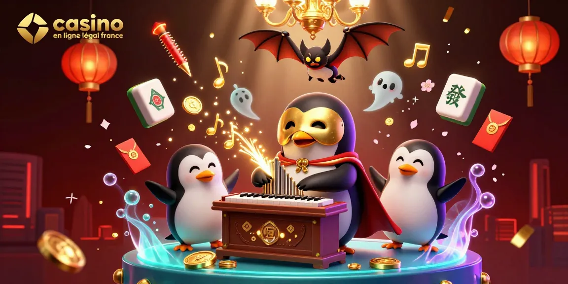 Plongez dans l'univers du casino en ligne légal en France avec notre illustration dynamique.