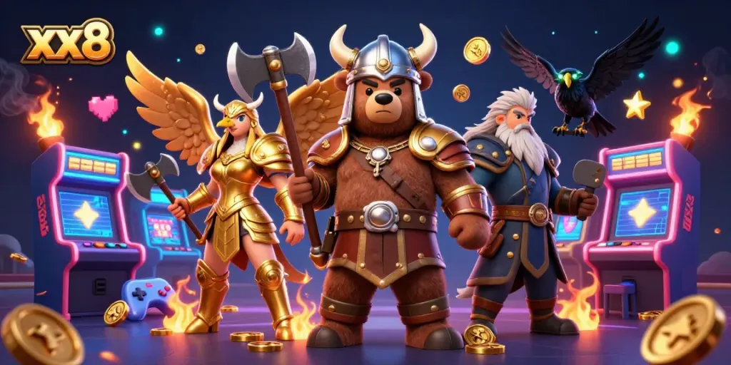 Engage in slots and jackpots at xx8 showcasing vibrant casino elements.