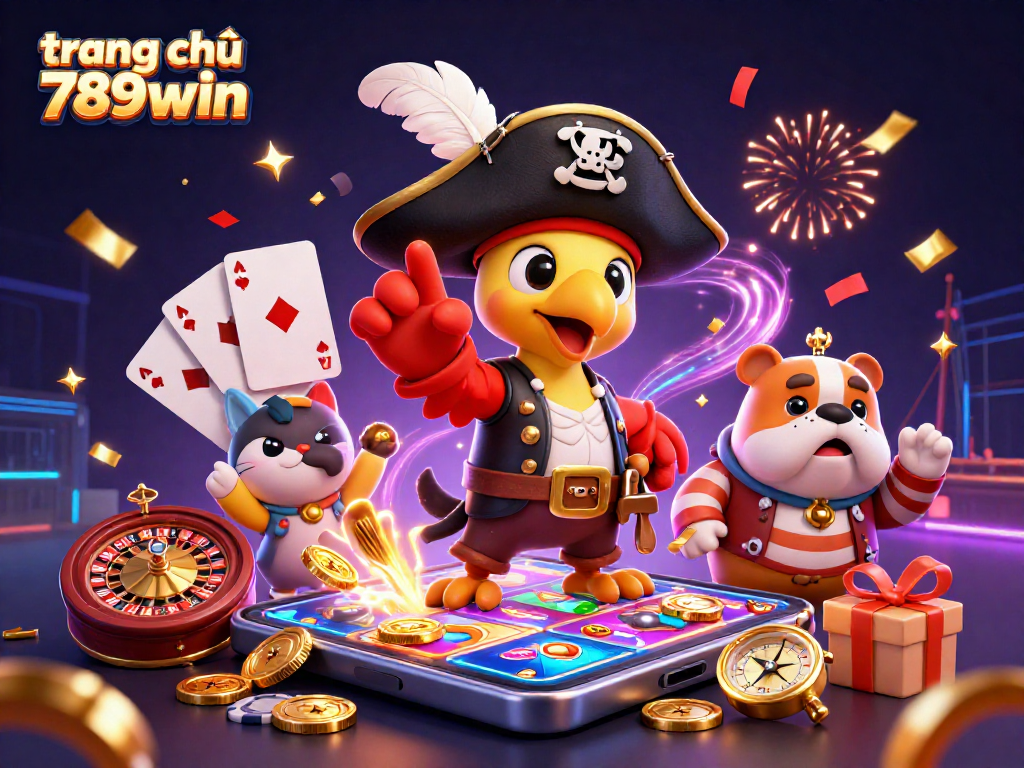 Experience the thrilling gaming world at trang chủ 789win with vibrant slot games and captivating characters.