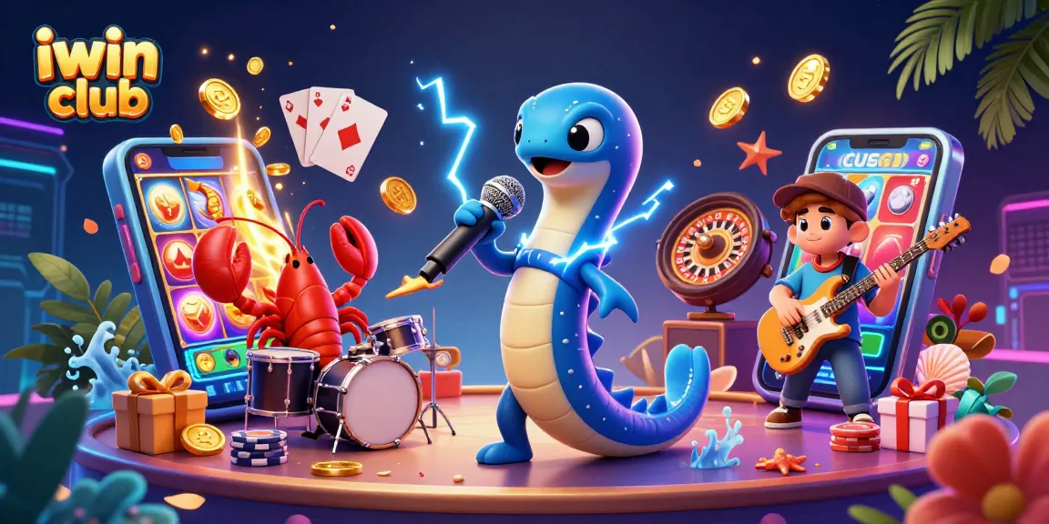 Spin the reels and win big with iwin club's electrifying underwater DJ performance.