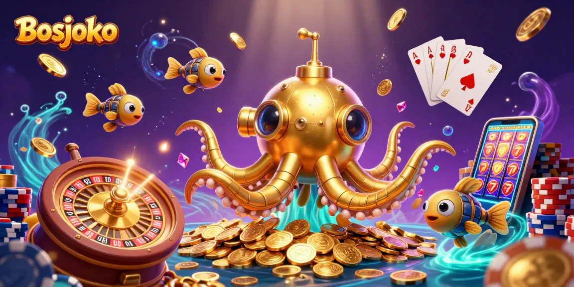 Experience thrilling wins with Bosjoko's spectacular underwater casino adventure.