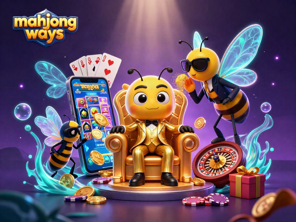 Creating strategic winning combinations in Mahjong Ways with a vibrant animated casino scene.