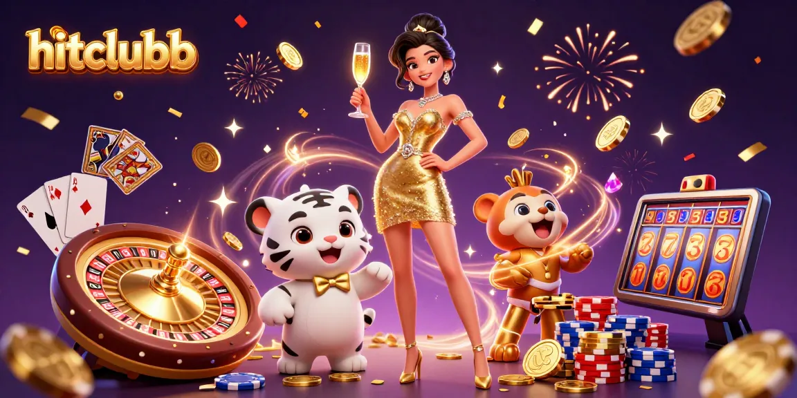 Experience the thrill of hitclubb with engaging games, dazzling characters, and dynamic casino elements.