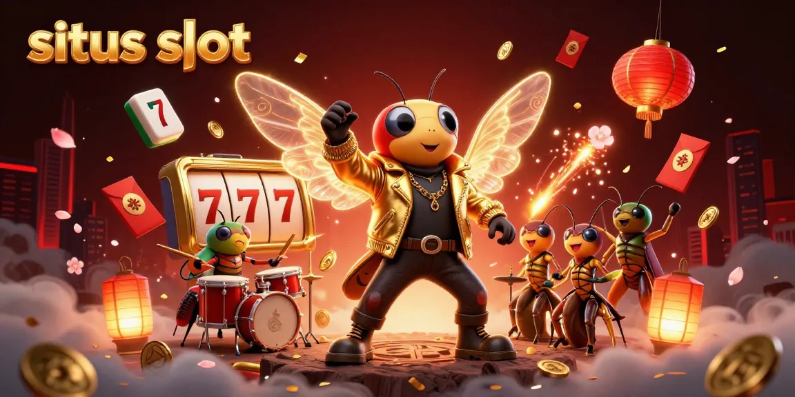 Spin the reels with "situs slot" where players groove with vibrant characters and slot elements.