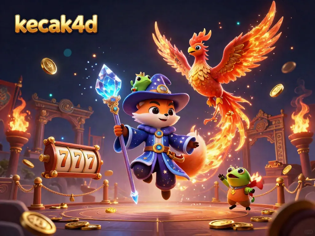 Experience the excitement of kecak4d with mystical characters and dynamic casino elements.